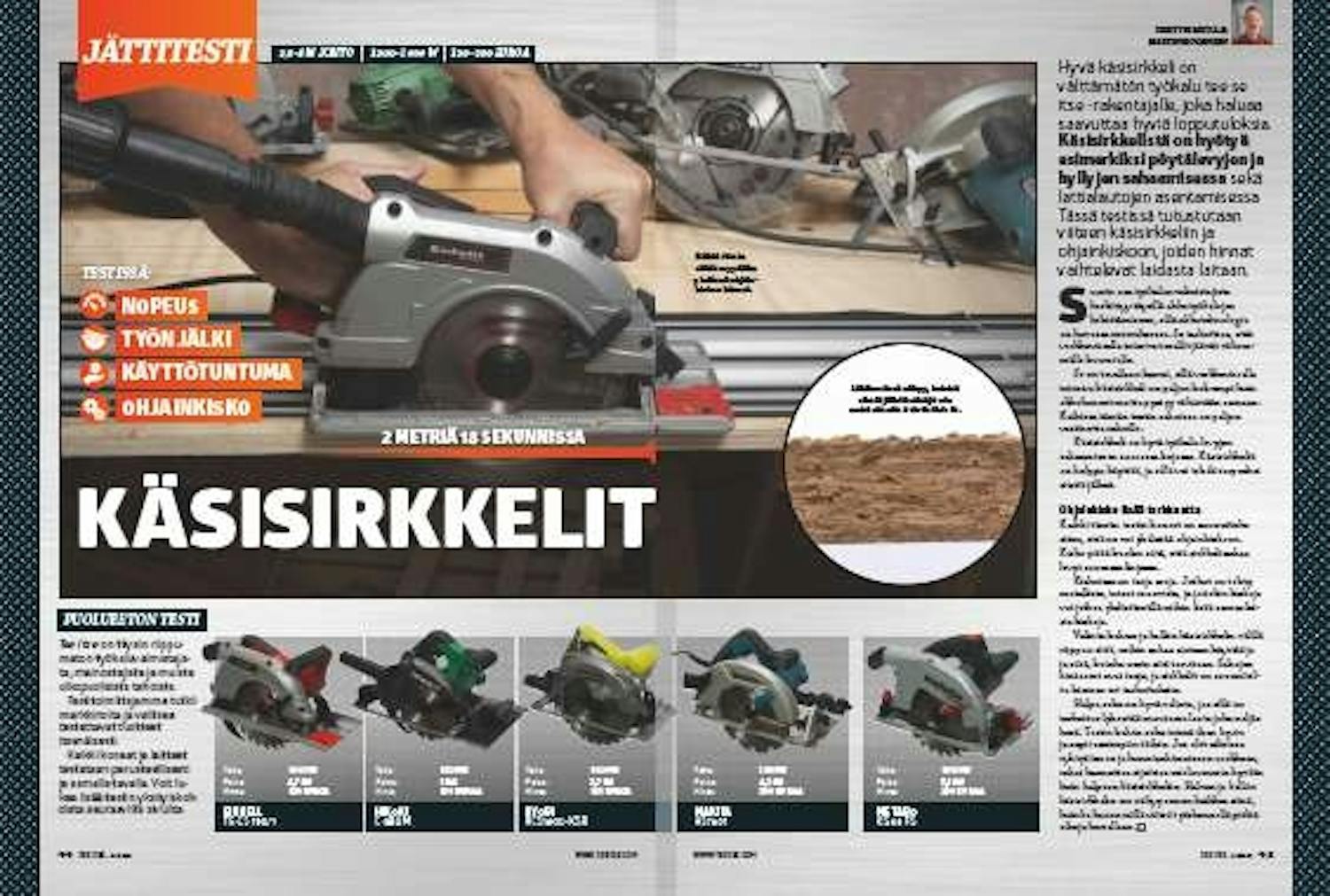 Pyörösaha ohjainkisko Pyörösaha ohjainkisko